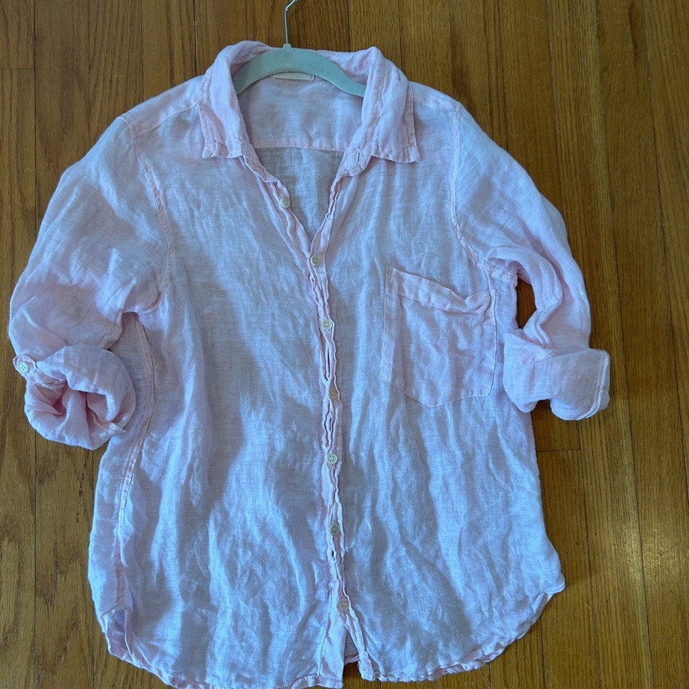 CP Shades Linen Button-Down Shirt